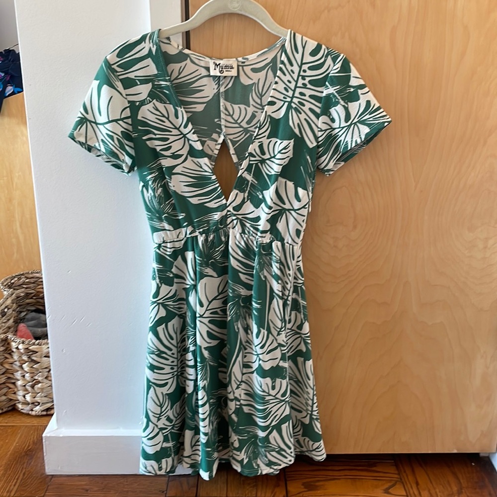 Show Me Your Mumu leaf print dress